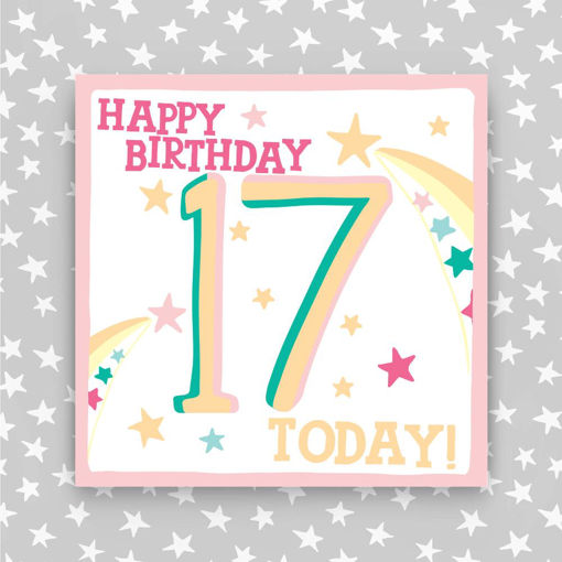 Picture of HAPPY BIRTHDAY 17 TODAY PINK